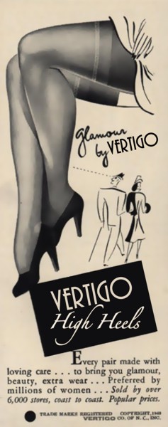 Vertigo High Heels - advertising | apr. 2016