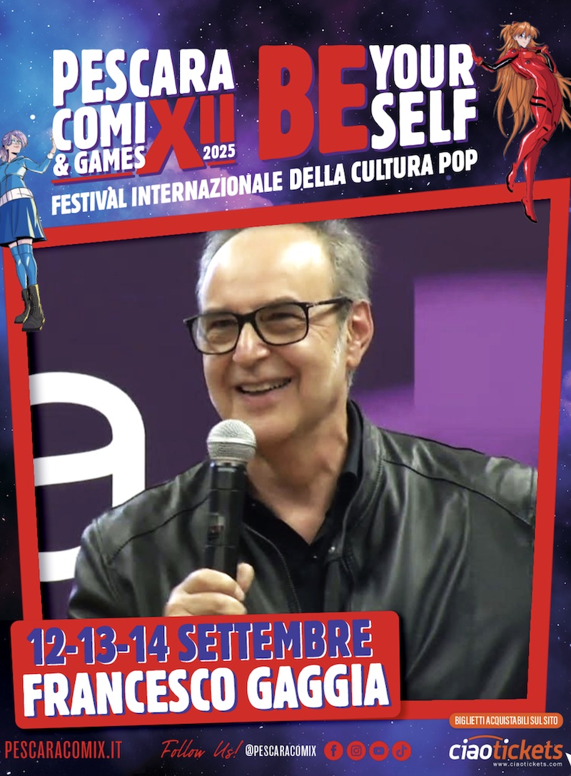 Francesco Gaggia a PescaraComix