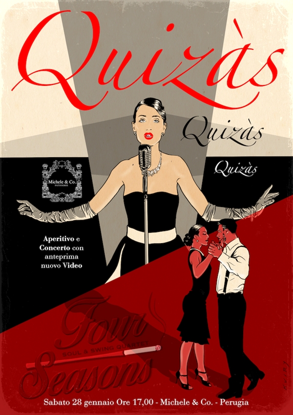 'Four Season Quartet' in 'Quizàs, quizàs, quizàs' 'Four Season Quartet' in 'Quizàs, quizàs, quizàs'