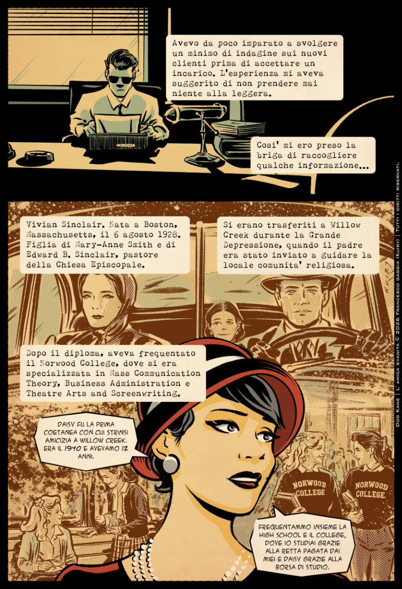 Dog Kane | L'amica svanita - Pag.08