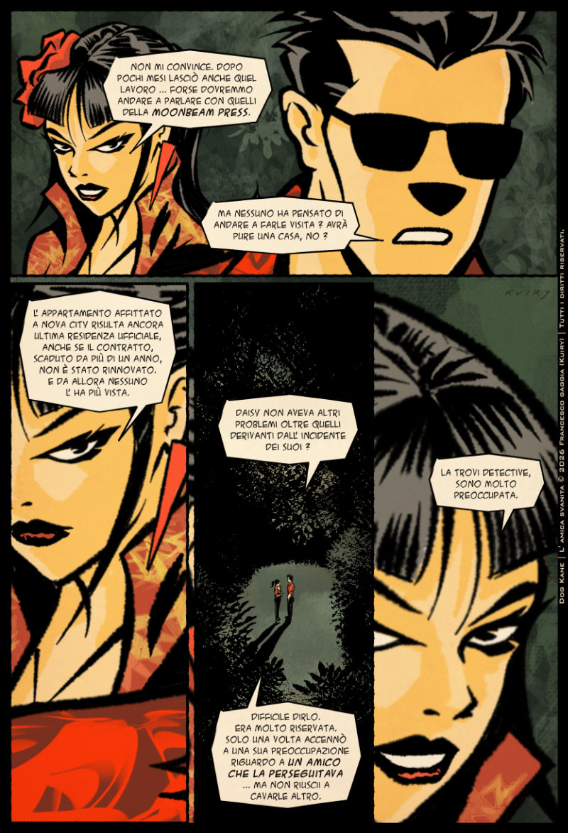 Dog Kane | L'amica svanita - Pag.14